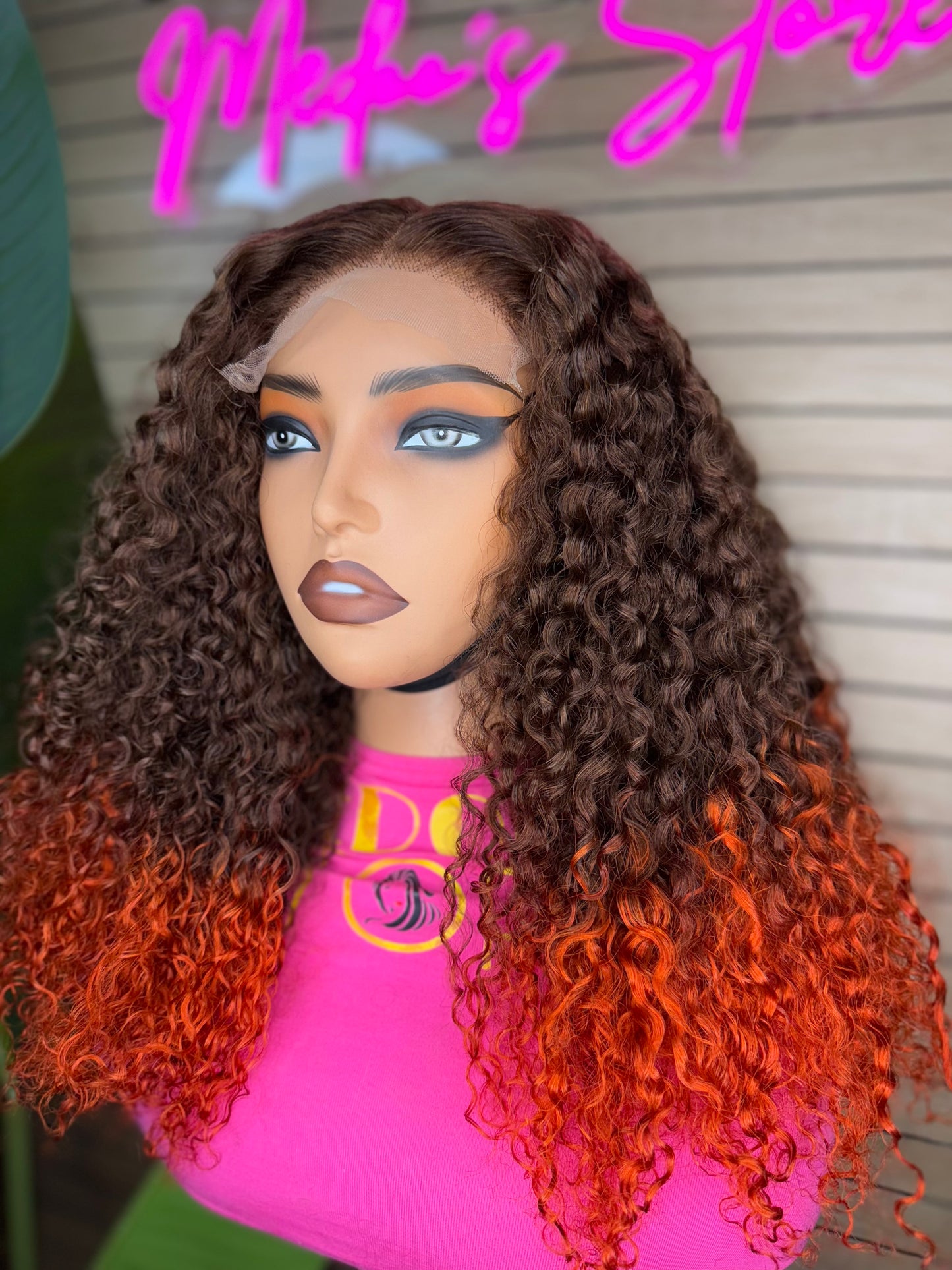 5x5 curly wig 300density