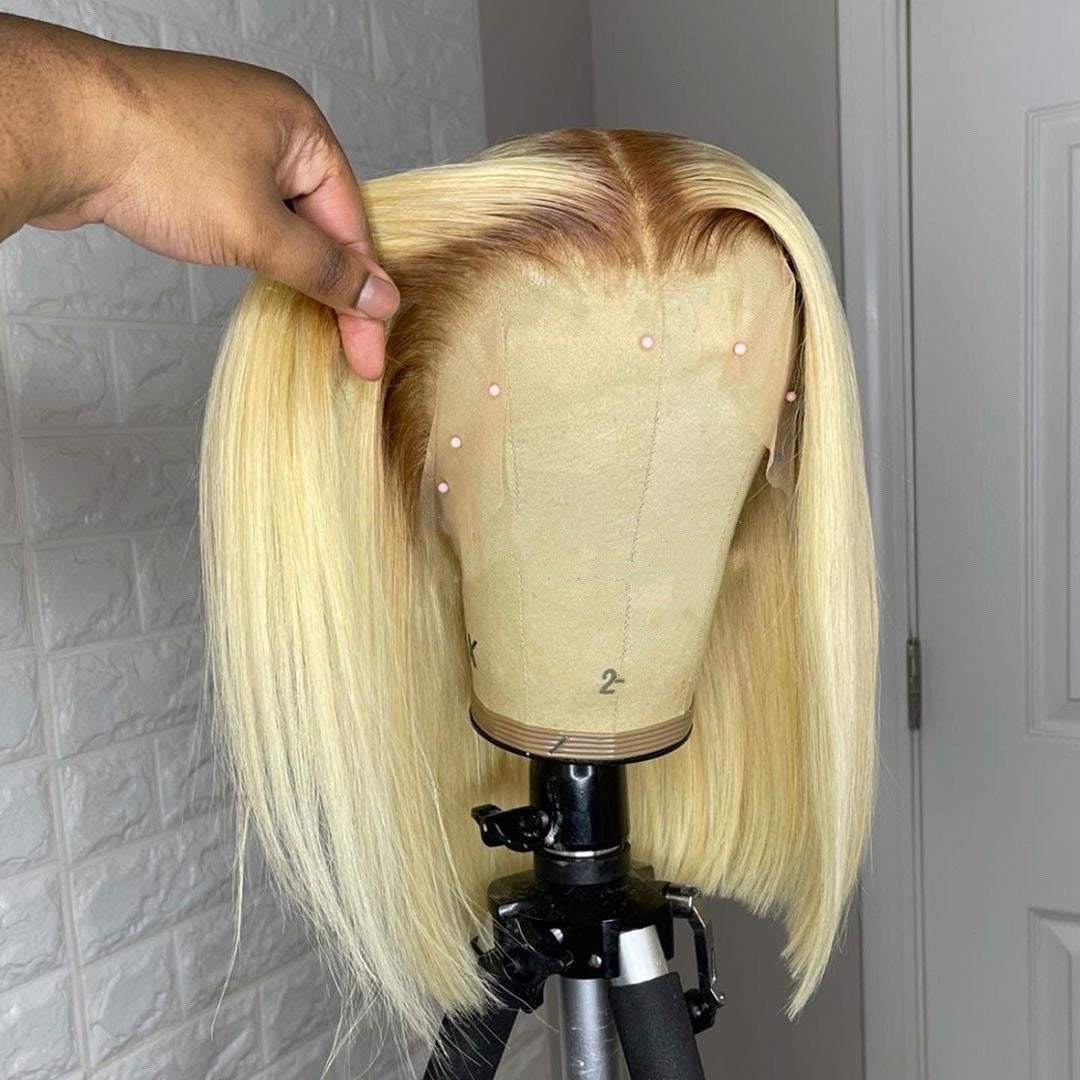 1B/613 BOB Wig straight lace frontal 13x4 200 density
