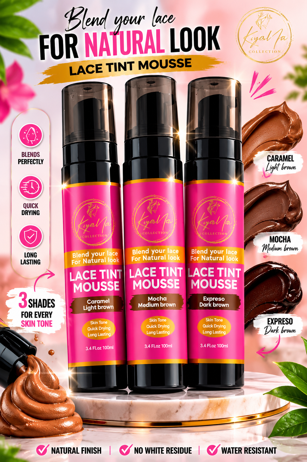Teint mousse