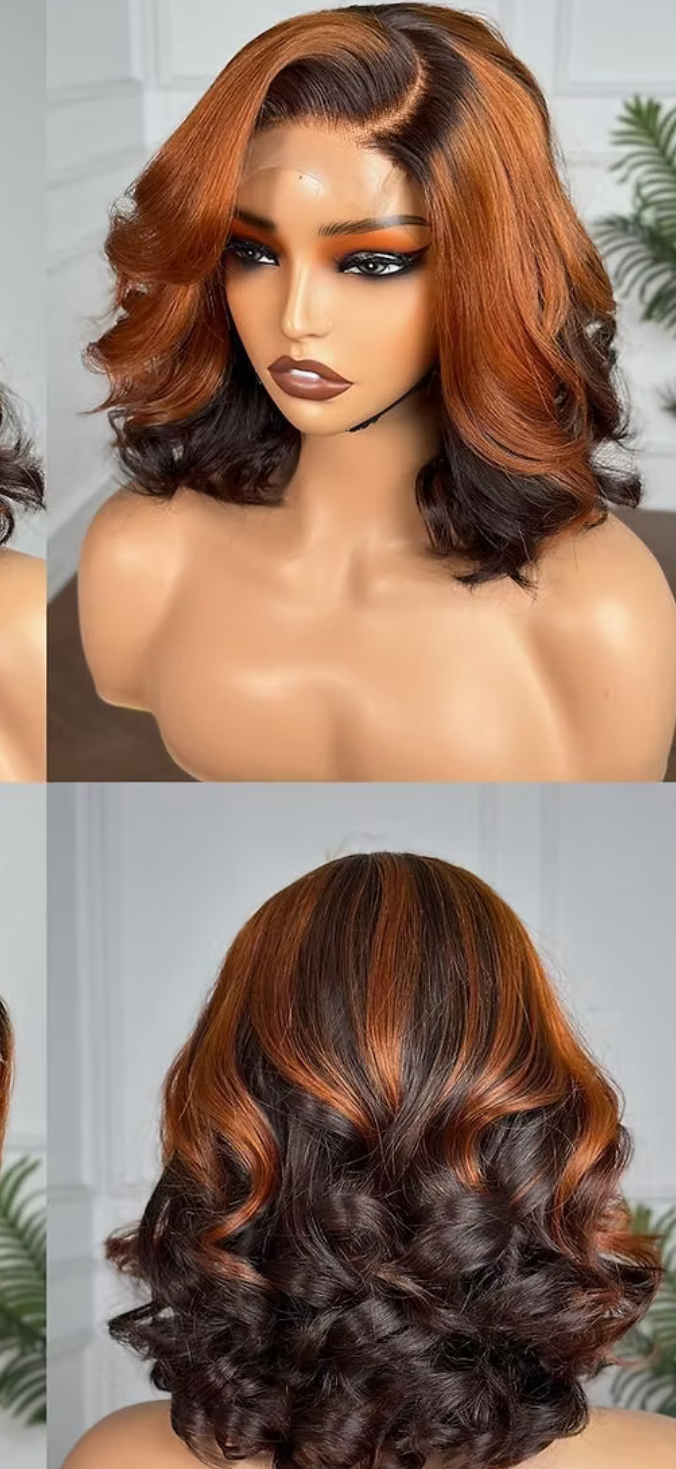 5x5 bouncy wig