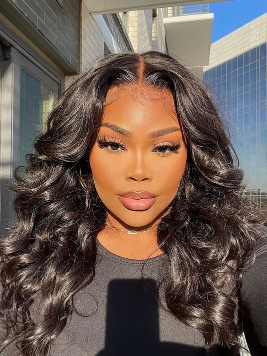 Wear and go body wave wig 5*5