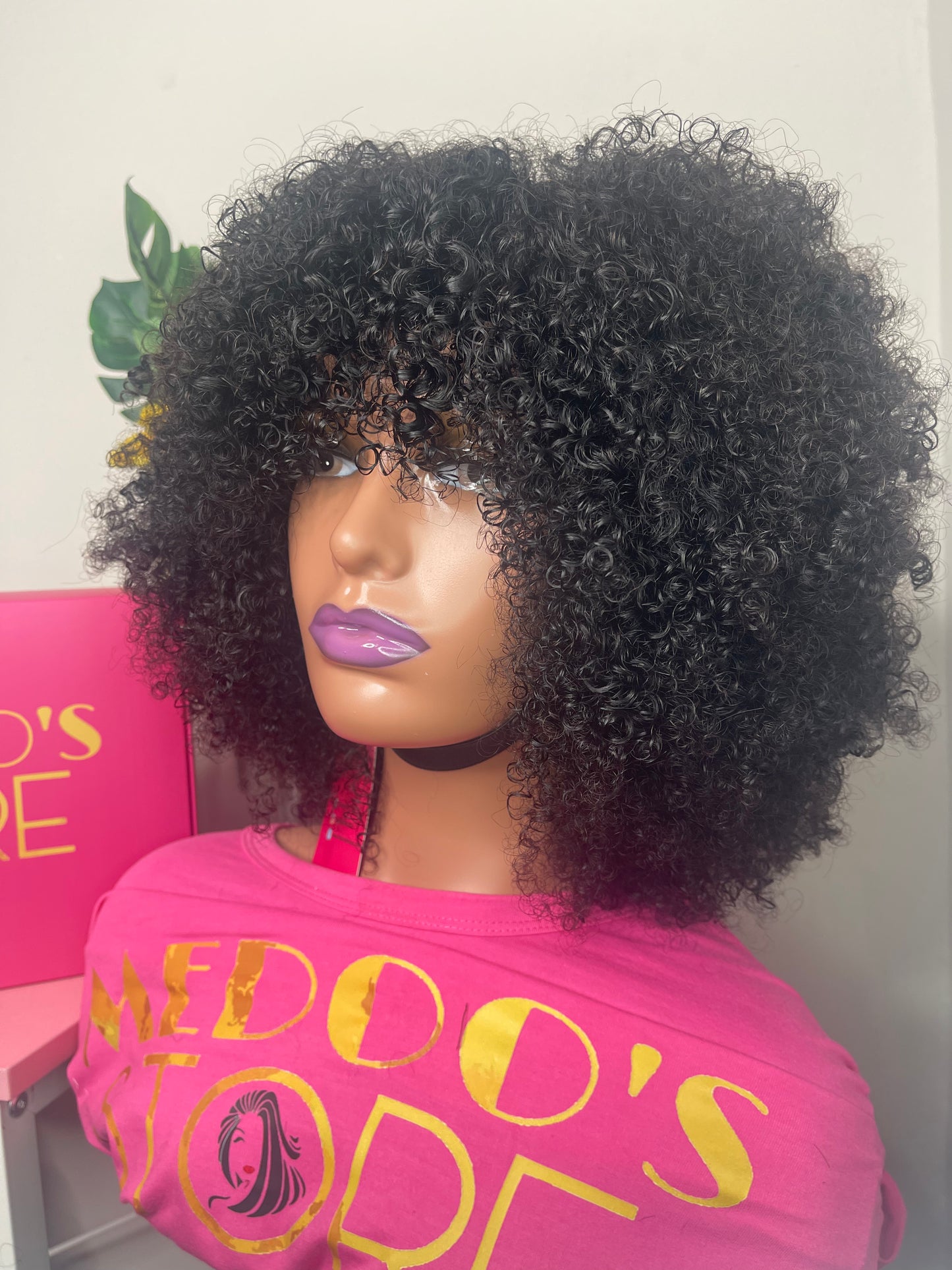 Frange kinky curly