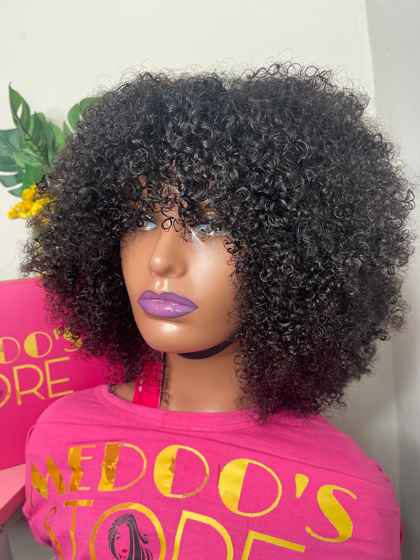 Frange kinky curly