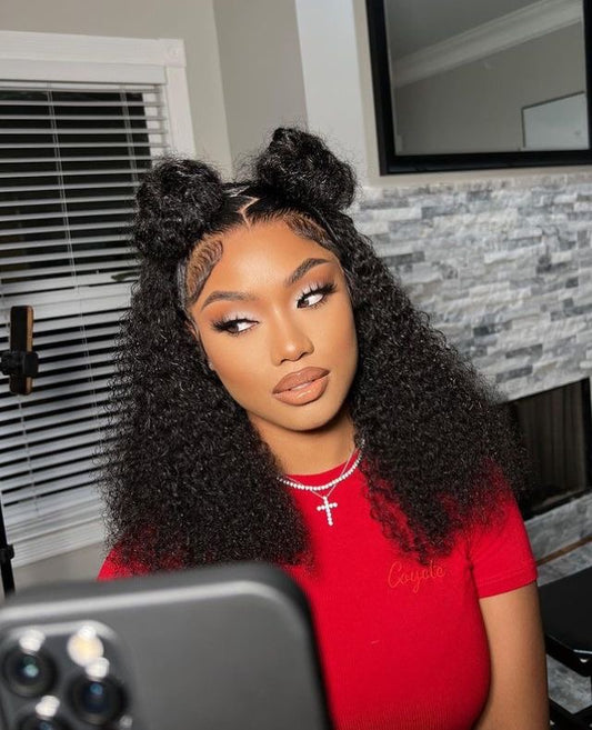 Curly HD lace wig 13*4