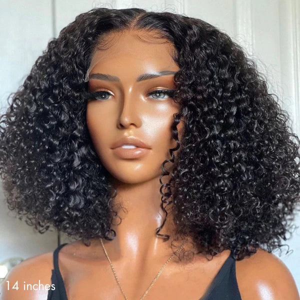 Curly HD lace wig 4*4